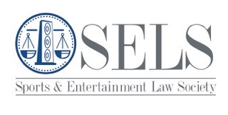 SELS logo in gray lettering with a blue scales of justice graphic on a white background