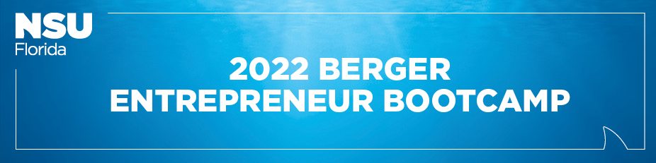 2022 Berger Entrepreneur Bootcamp banner
